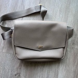 Tan belt bag